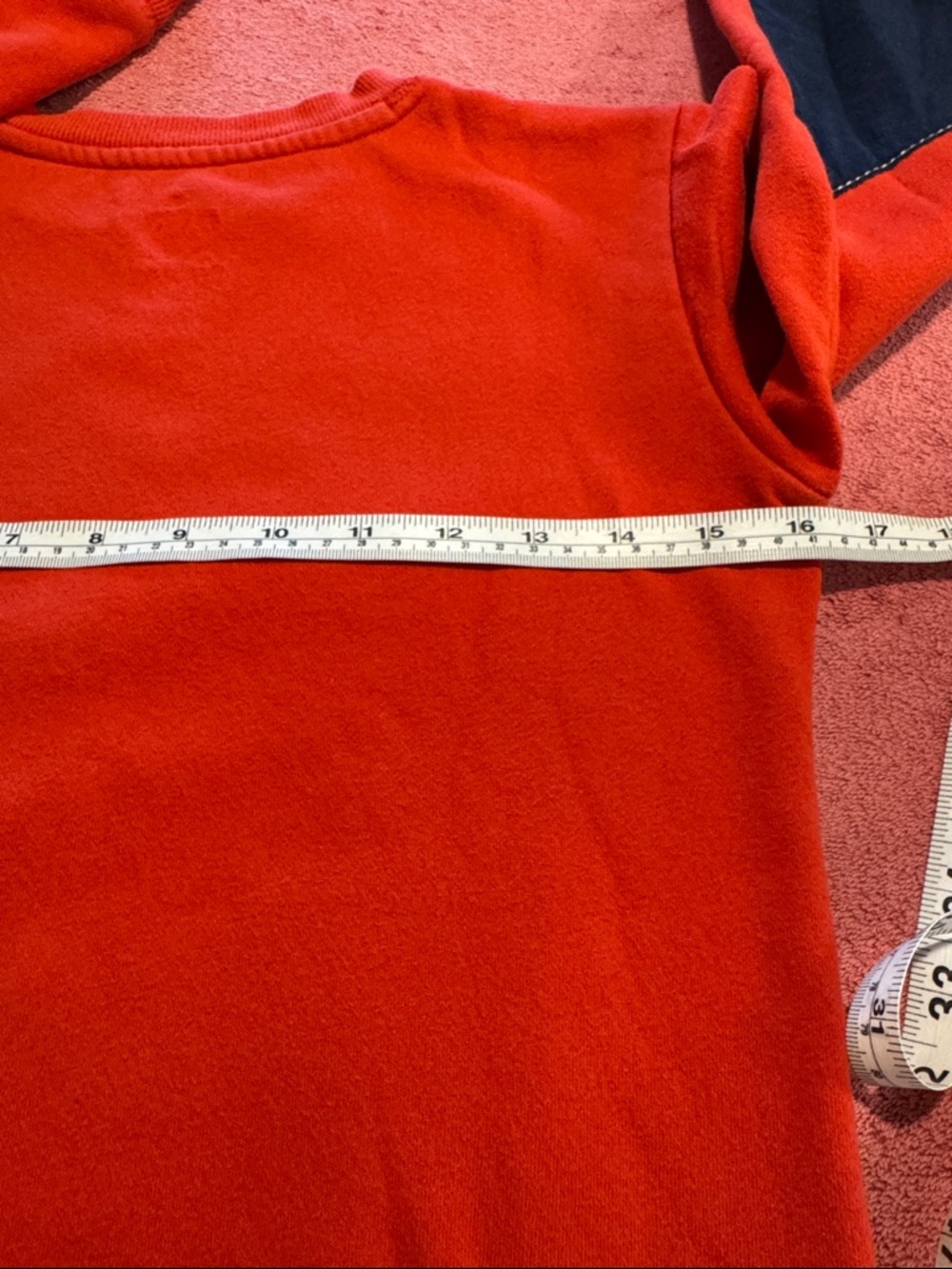 Kids' Bright Red Dino Pullover Sweatshirt - Picture 6 of 9